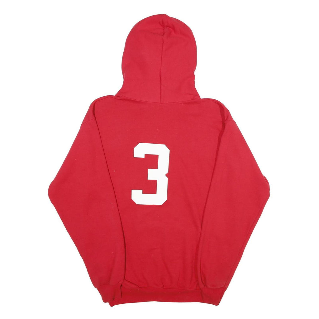 PORT AND COMPANY Mens Red Eastern Bullets Softball Hoodie M Casual Sportswear