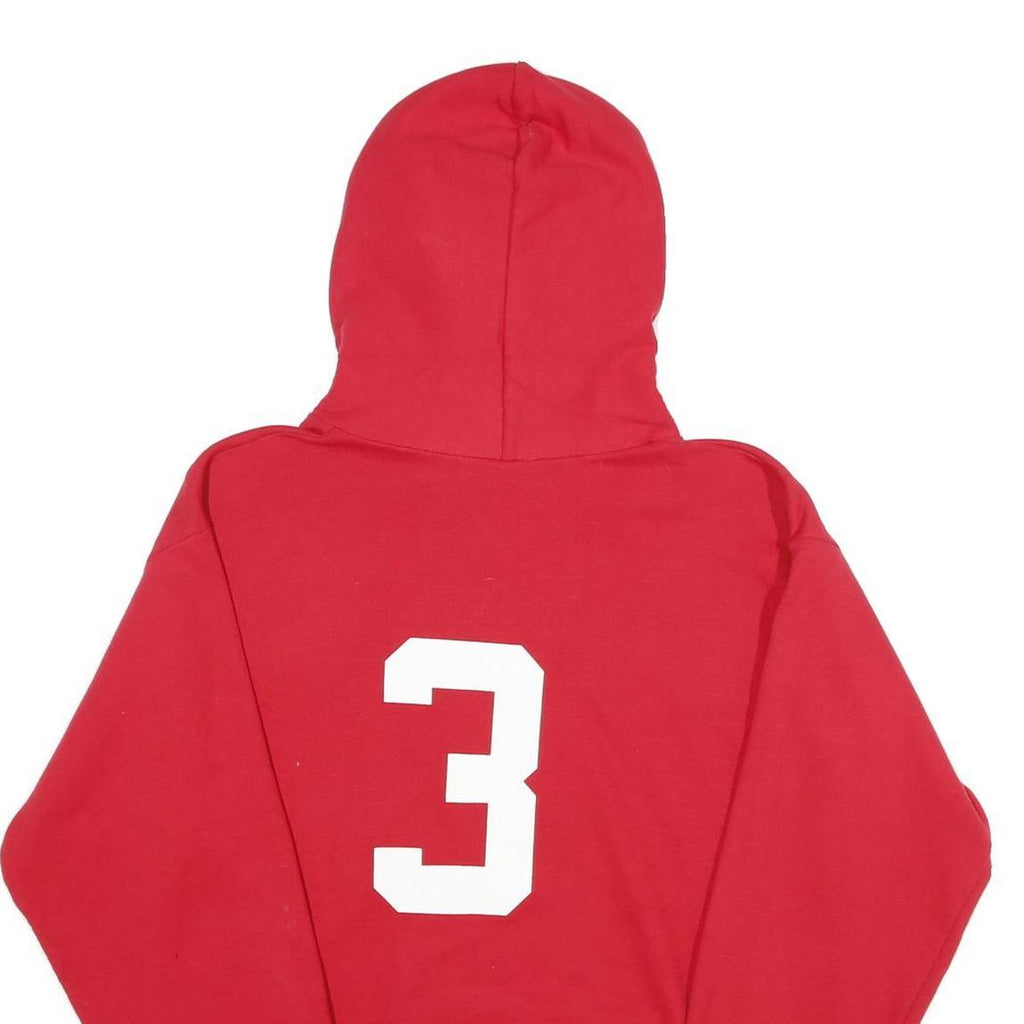 PORT AND COMPANY Mens Red Eastern Bullets Softball Hoodie M Casual Sportswear
