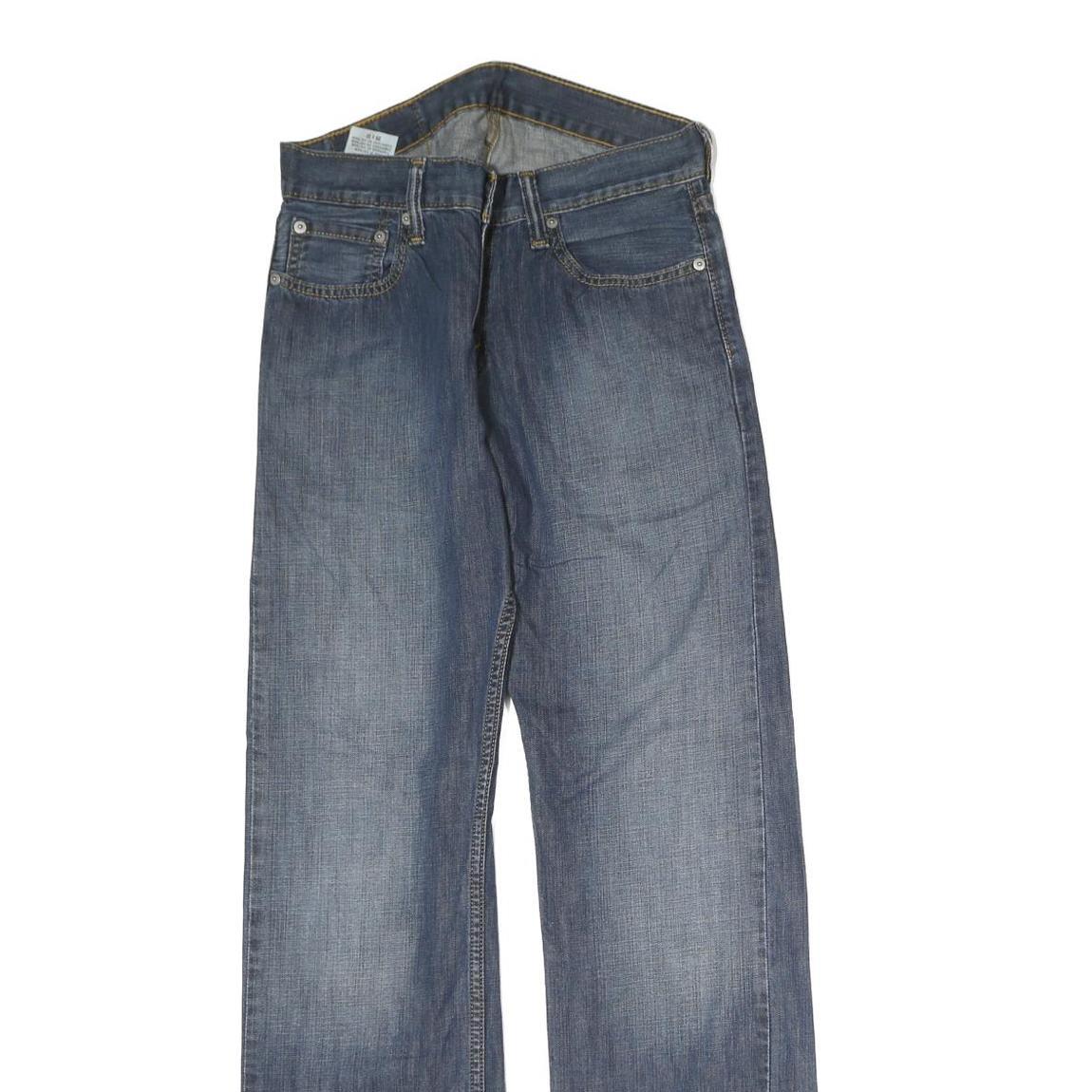 LEVI'S 514 Mens Jeans Blue Regular Straight Denim Medium W29 L32 Classic Fit