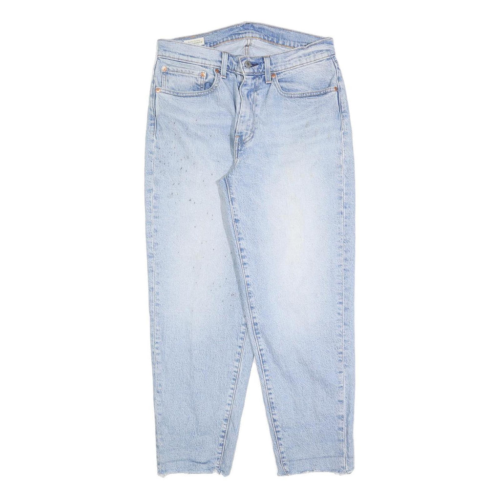 LEVI'S 562 Mens Blue Relaxed Tapered Denim Cotton Blend Light W31 L27 Casual