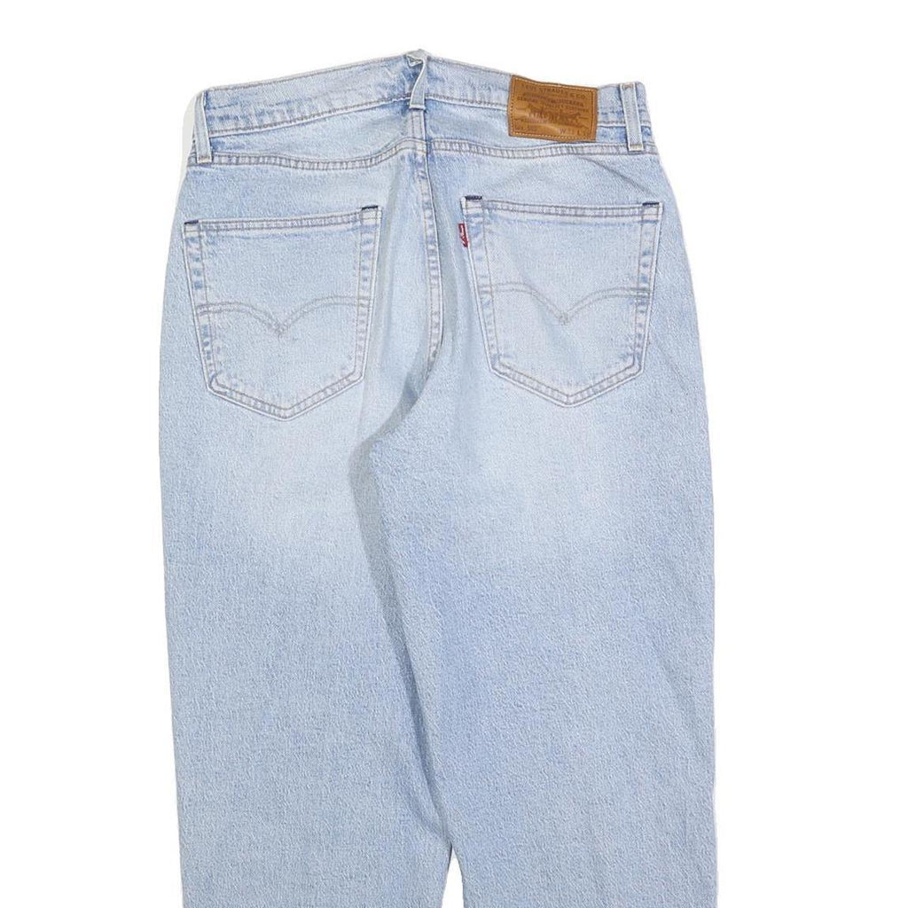 LEVI'S 562 Mens Blue Relaxed Tapered Denim Cotton Blend Light W31 L27 Casual