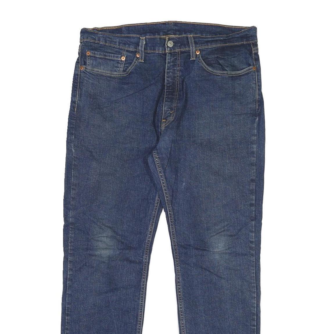 LEVI'S Mens Jeans Blue Regular Straight Denim Medium W36 L30 Classic Cotton