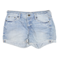 J CREW Womens Shorts Blue Denim Casual M W27 Cotton Blend Summer Wear