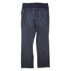 GAP Foldover Waist Womens Jeans Blue Regular Bootcut W32 L32