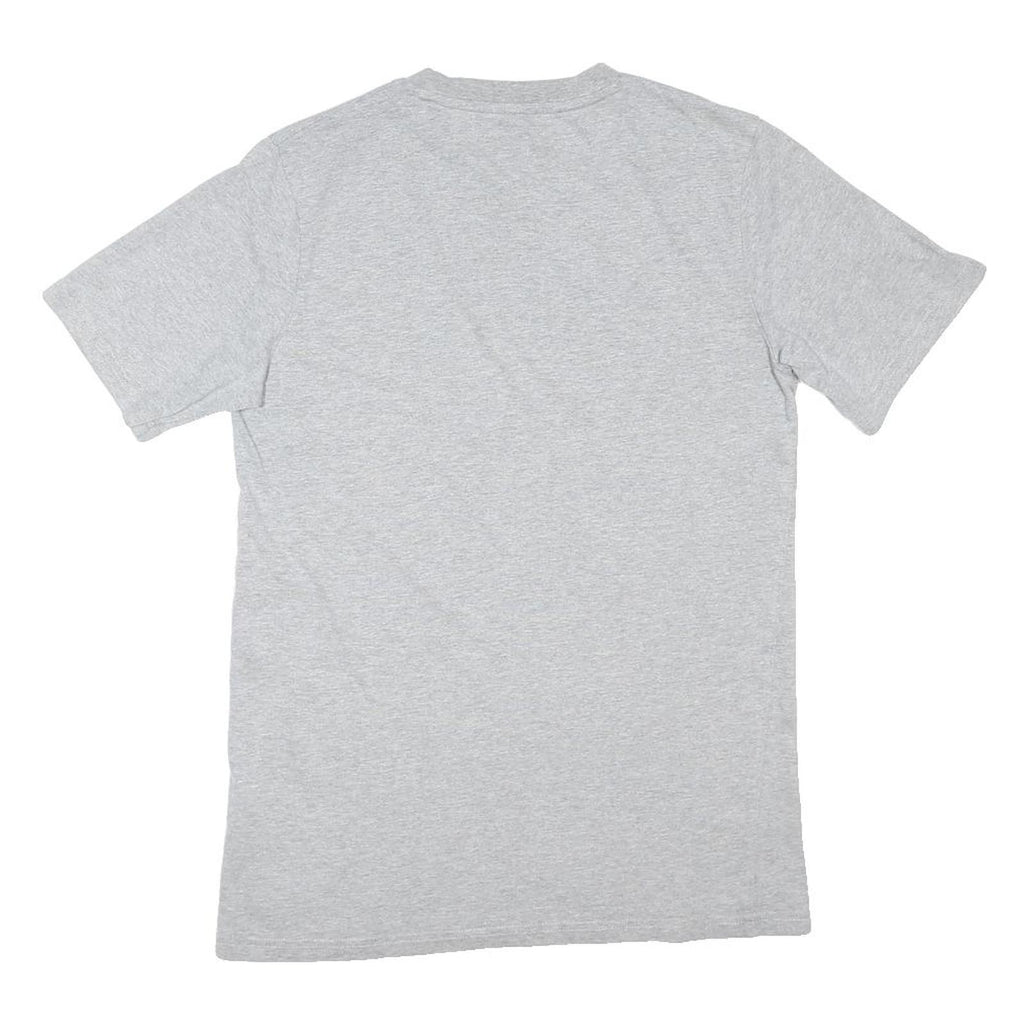 BERGHAUS Mens Grey Cotton Blend Graphic T-Shirt S Short Sleeve Crew Neck