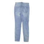GUESS Womens Slim Light Blue Denim Jeans W28 L28 Stylish Zip Closure