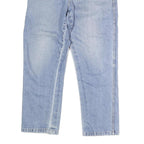 DICKIES Mens Regular Fit Blue Denim Jeans W32 L28 Button Closure Relaxed Cotton