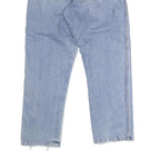 DICKIES Mens Regular Fit Blue Denim Jeans W32 L28 Button Closure Relaxed Cotton