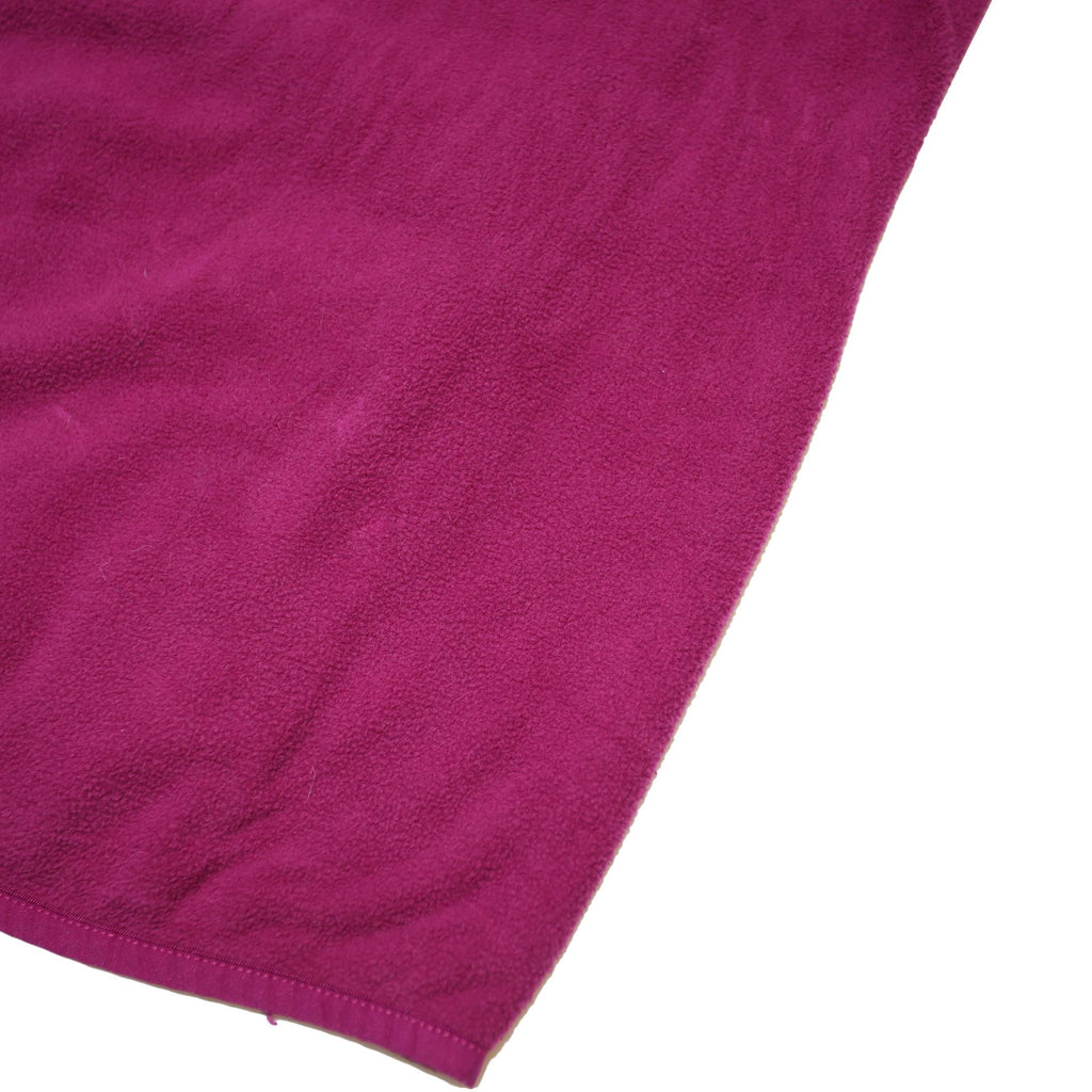 THE NORTH FACE Womens Purple Jacket XS Polyester Zip Plain Casual Outdoor