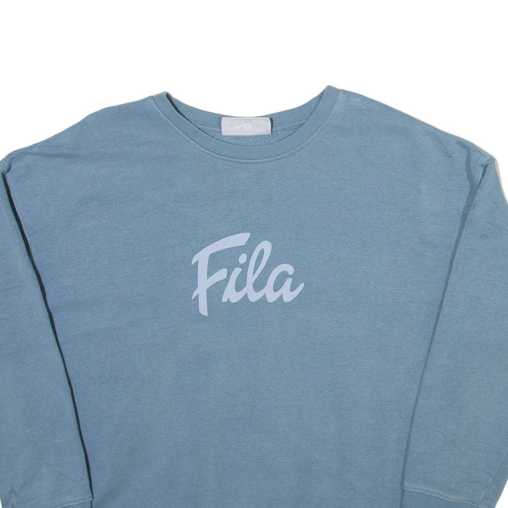 FILA Womens Sweatshirt Blue M
