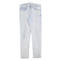 LEVI'S 512 Tapered Mens Jeans Blue Slim Tapered Denim Light W34 L31 Stylish