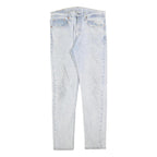 LEVI'S 512 Tapered Mens Jeans Blue Slim Tapered Denim Light W34 L31 Stylish