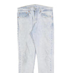 LEVI'S 512 Tapered Mens Jeans Blue Slim Tapered Denim Light W34 L31 Stylish