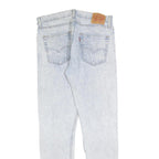 LEVI'S 512 Tapered Mens Jeans Blue Slim Tapered Denim Light W34 L31 Stylish