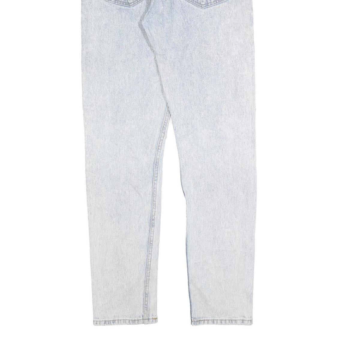 LEVI'S 512 Tapered Mens Jeans Blue Slim Tapered Denim Light W34 L31 Stylish