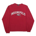 STEVE & BARRYS Mens Red University Of Indianapolis Graphic T-Shirt M Long Sleeve