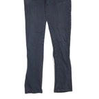 CARHARTT Mens Cotton Blend Navy Regular Straight Trousers W30 L33 Casual