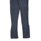 CARHARTT Mens Cotton Blend Navy Regular Straight Trousers W30 L33 Casual