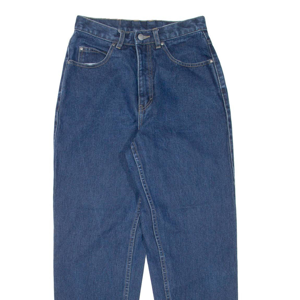 TEDDY'S Womens Jeans Blue Regular Mom 90s W25 L28