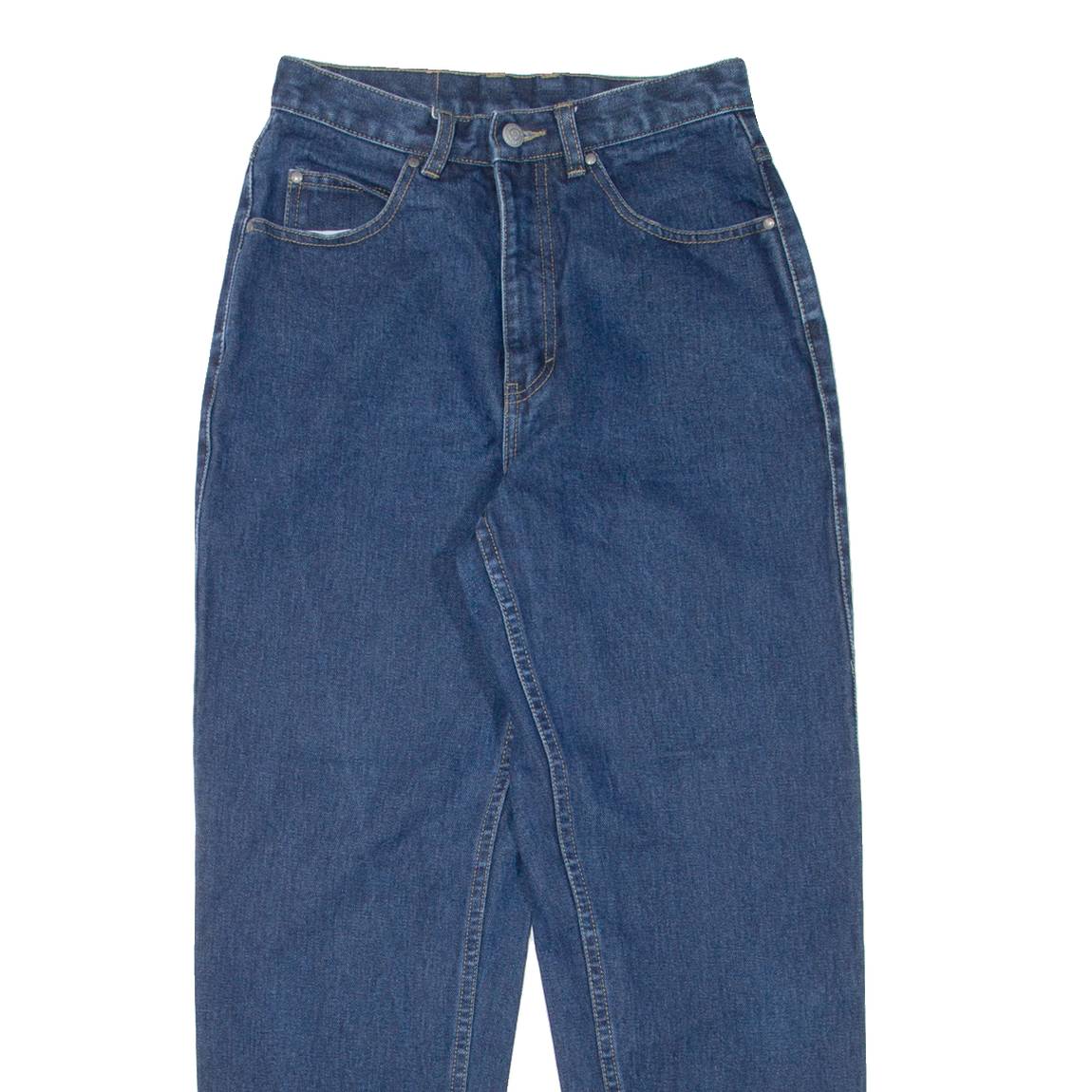 TEDDY'S Womens Jeans Blue Regular Mom 90s W25 L28