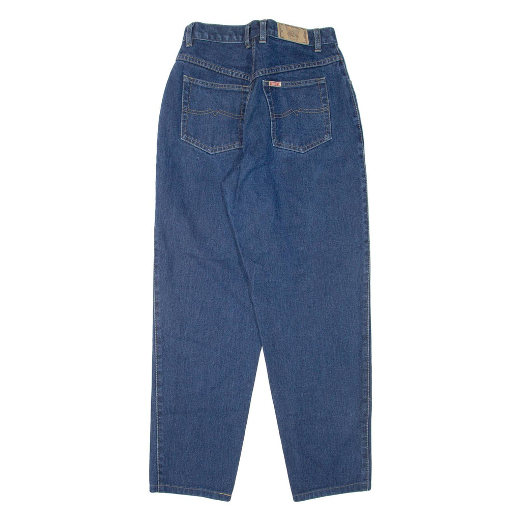 TEDDY'S Womens Jeans Blue Regular Mom 90s W25 L28