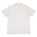 PRESIDENCE Mens Shirt White Striped M