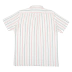 PRESIDENCE Mens Shirt White Striped M