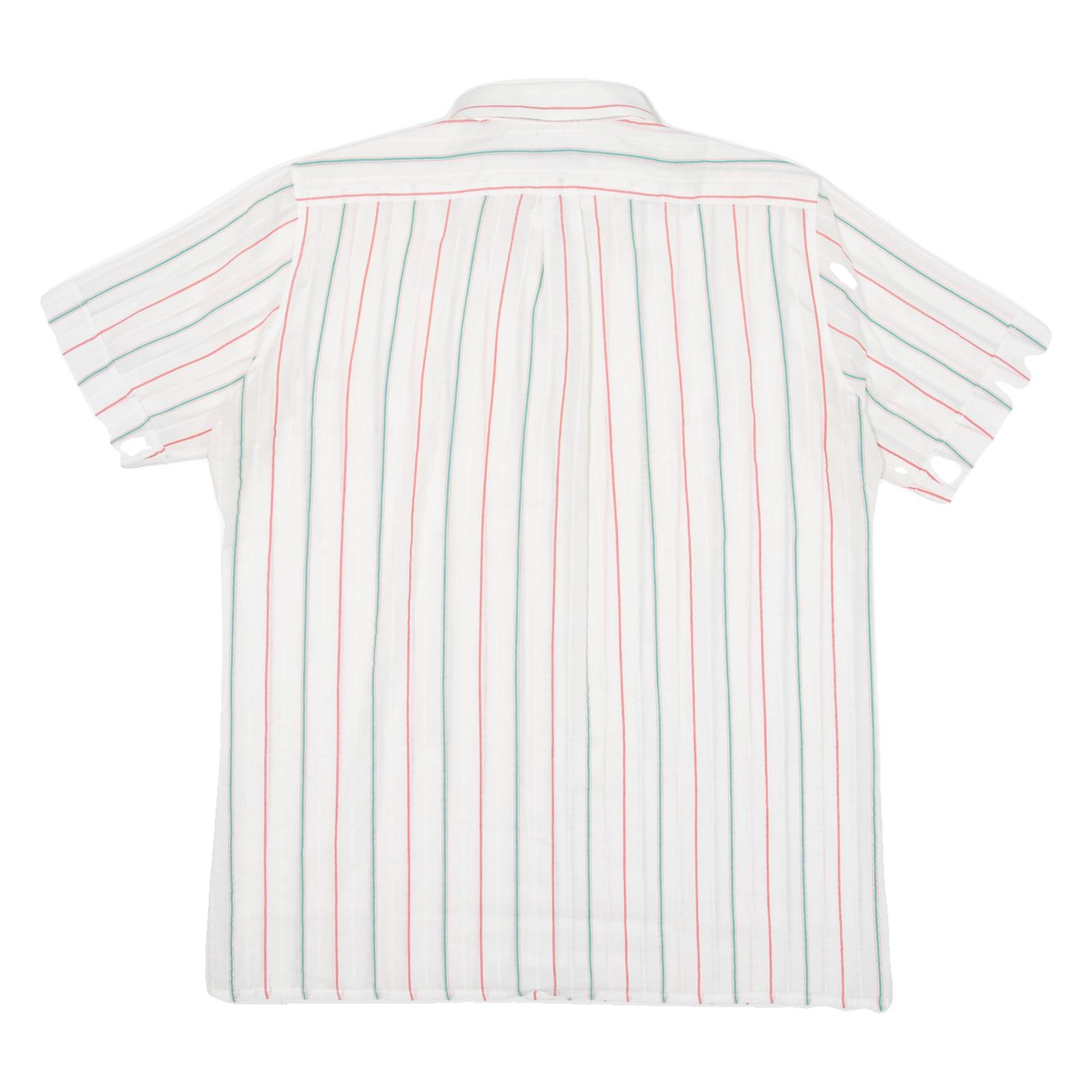 PRESIDENCE Mens Shirt White Striped M