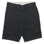 DICKIES Mens Black Casual Shorts M W32 Cotton Blend Flex Comfortable Workwear