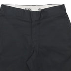 DICKIES Mens Black Casual Shorts M W32 Cotton Blend Flex Comfortable Workwear
