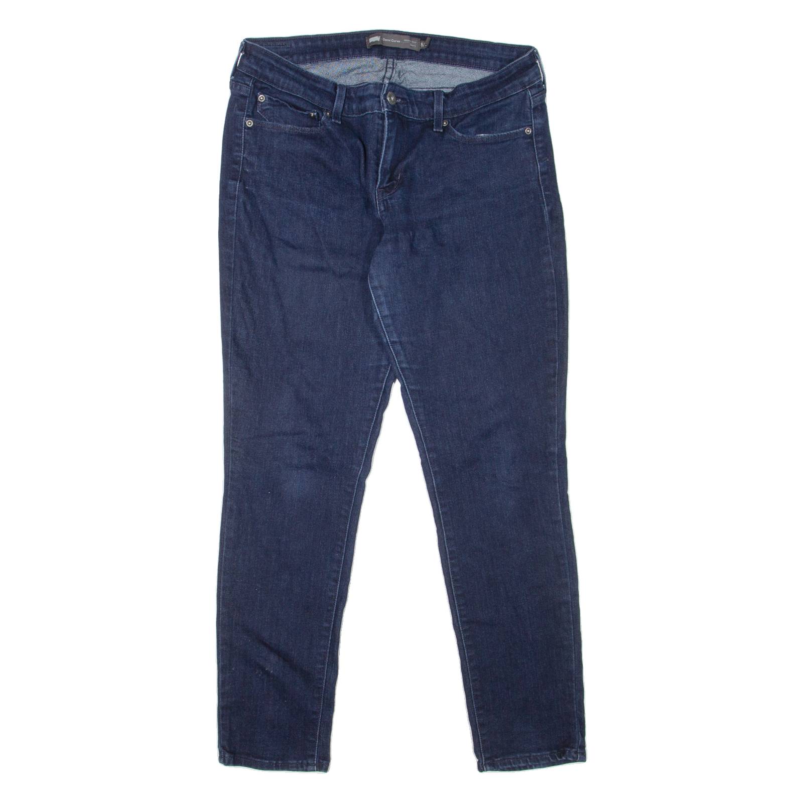 LEVI'S Modern Rise Womens Jeans Blue Slim Skinny W29 L30