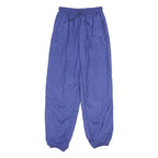 LOFFLER Womens Joggers Blue XL W26 L32 Casual Relaxed Tapered Fit Polyamide