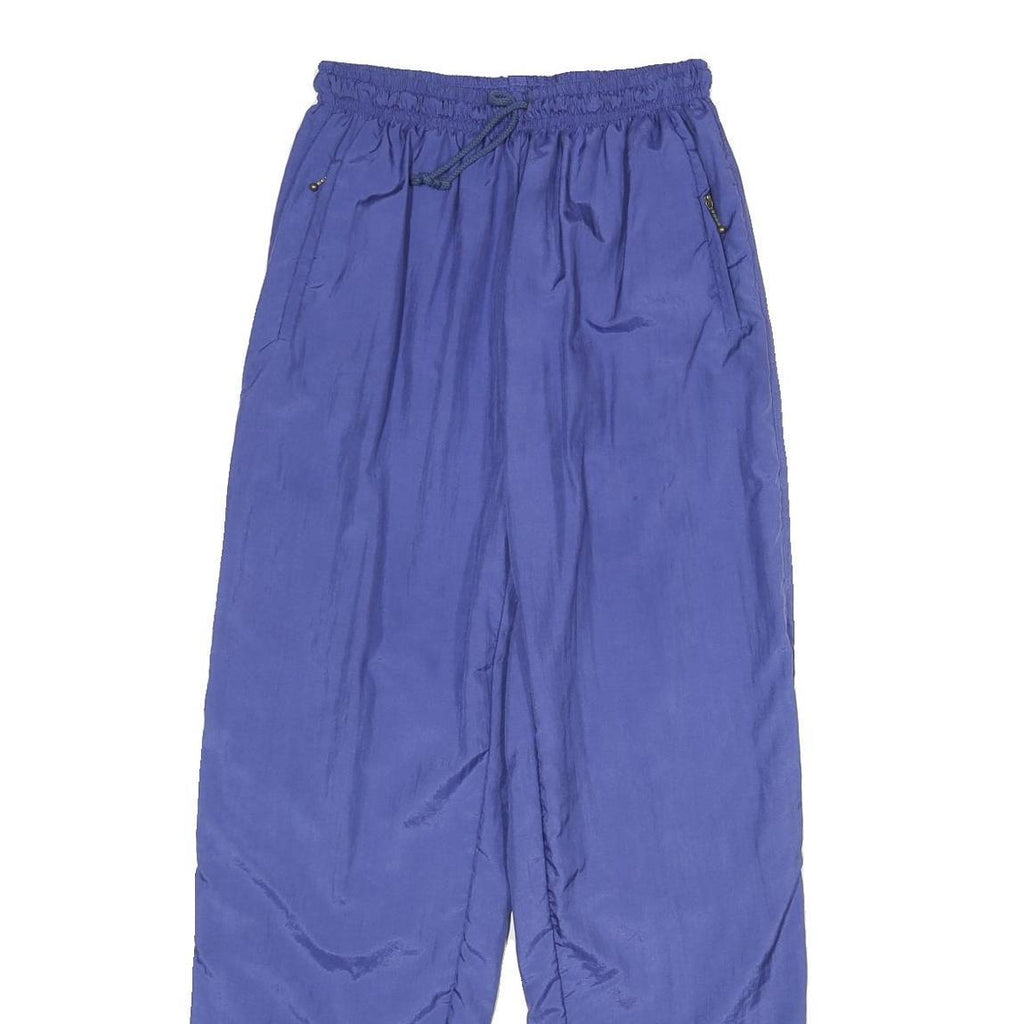 LOFFLER Womens Joggers Blue XL W26 L32 Casual Relaxed Tapered Fit Polyamide