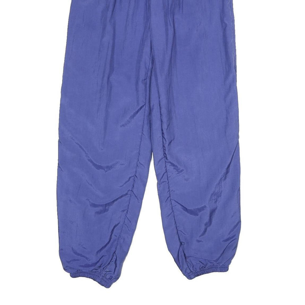 LOFFLER Womens Joggers Blue XL W26 L32 Casual Relaxed Tapered Fit Polyamide