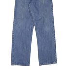 LEVI'S Womens Regular Blue Denim Button Jeans W26 L28 Classic Fit Straight Leg