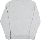 PUMA Womens Grey Pullover Hoodie UK 10 Cotton Blend Casual Sports Sweatshirt