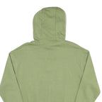 NIKE Mens Green Pullover Hoodie S S Hooded Sweatshirt Cotton Blend