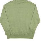 NIKE Mens Green Pullover Hoodie S S Hooded Sweatshirt Cotton Blend