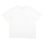 ELLESSE Mens White Graphic T-Shirt 2XL Short Sleeve Crew Neck Logo Casual Cotton