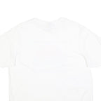 ELLESSE Mens White Graphic T-Shirt 2XL Short Sleeve Crew Neck Logo Casual Cotton