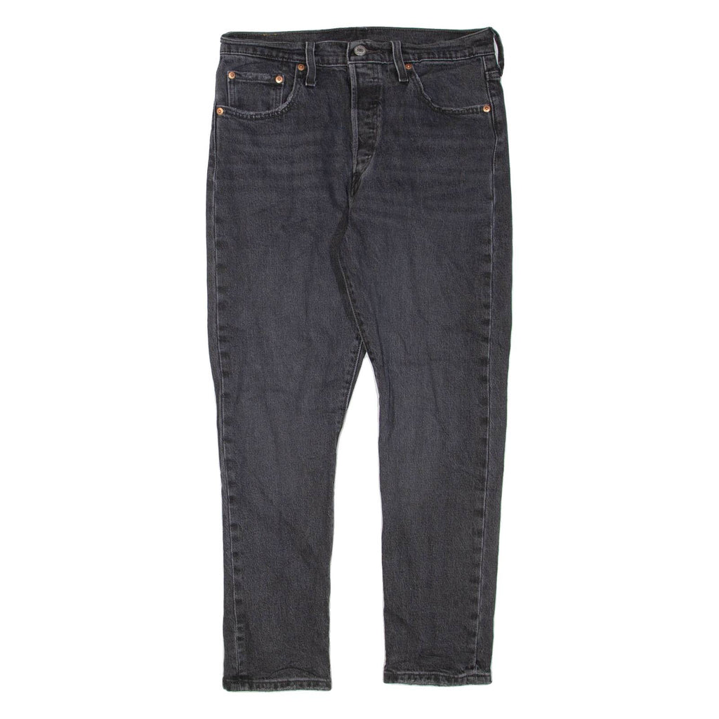 LEVI'S 501 Jeans Womens Grey Regular Straight W29 L28