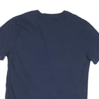 LEVI'S Mens Blue Cotton Blend Graphic T-Shirt 2XL Short Sleeve Crew Neck