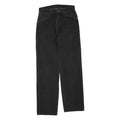 WRANGLER Womens Black Regular Straight Denim Medium W26 L28 Zip Jeans