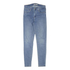LEVI'S Womens Blue Slim Skinny Denim Light Wash Jeans W26 L28 Stretch Cotton