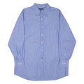 TOMMY HILFIGER Mens Shirt Blue Striped Long Sleeve XL