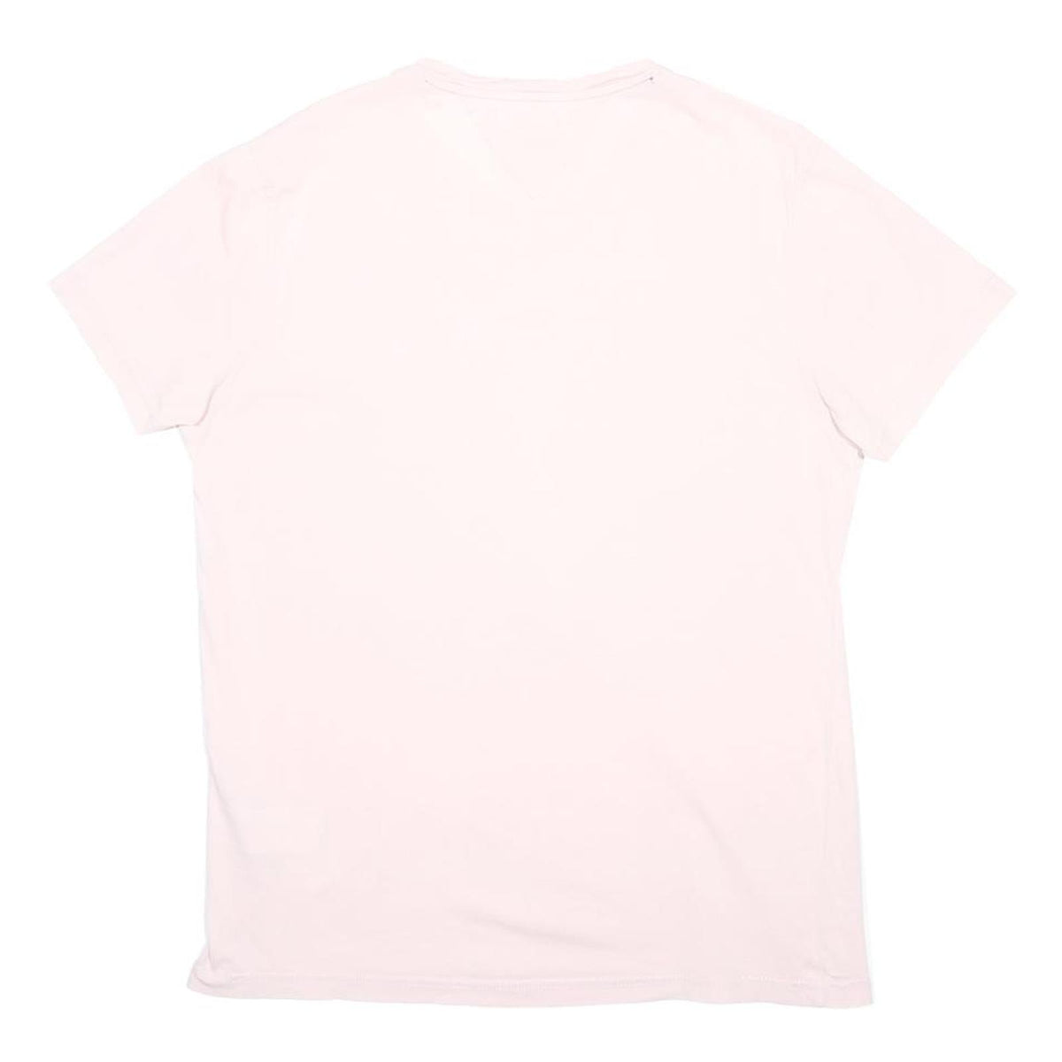 TOMMY HILFIGER Womens White L Classic T-Shirt Short Sleeve Crew Neck Minimal