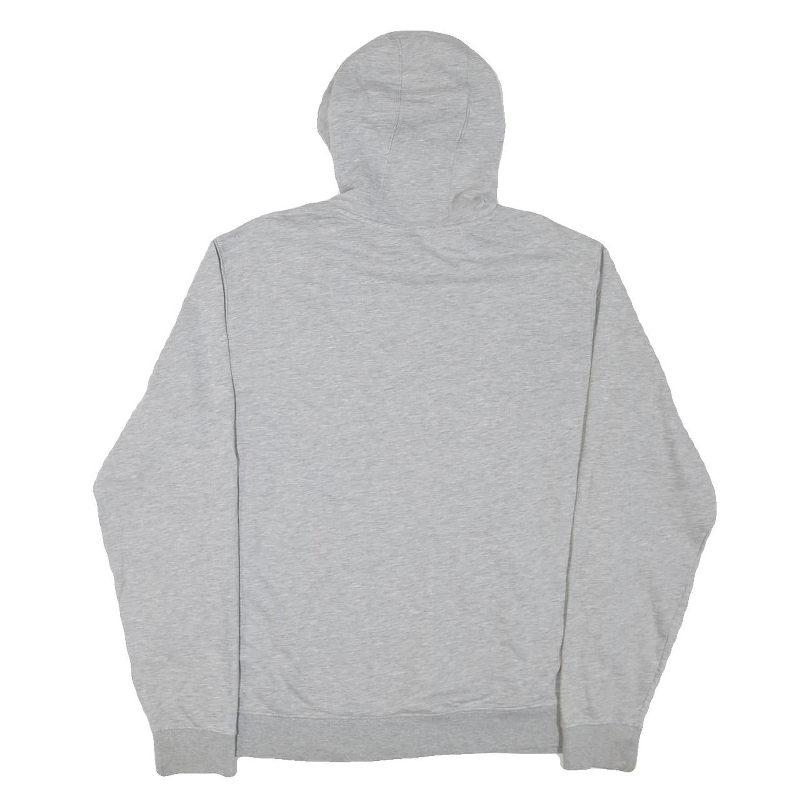 DICKIES Mens Grey Hoodie M Cotton Blend Pullover Sweatshirt Casual