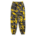 Camo Cargo Womens Trousers Yellow Regular Tapered W23 L27