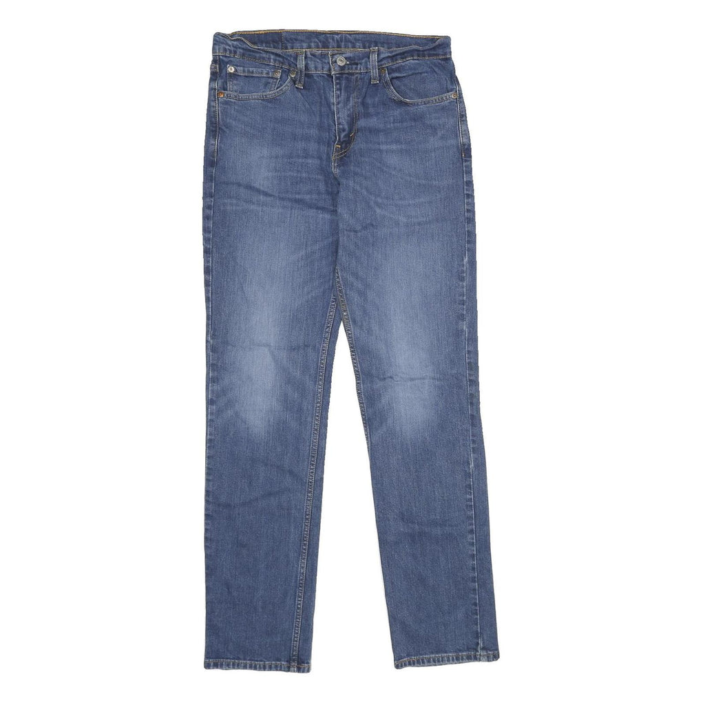 LEVI'S 511 Slim Mens Jeans Blue Slim Skinny Denim Medium W32 L34 Classic Fit Zip