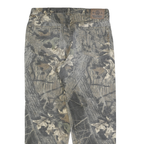 WRANGLER Mens Cotton Blend Green Trousers Regular Straight Fit W34 L30